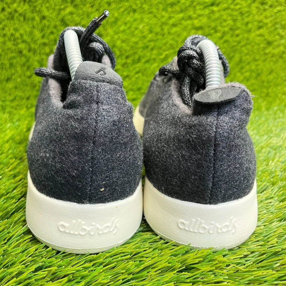 Allbirds Wool Runners Mens Size 10 Black White Casual Walking Shoes Sneakers - Picture 6 of 10